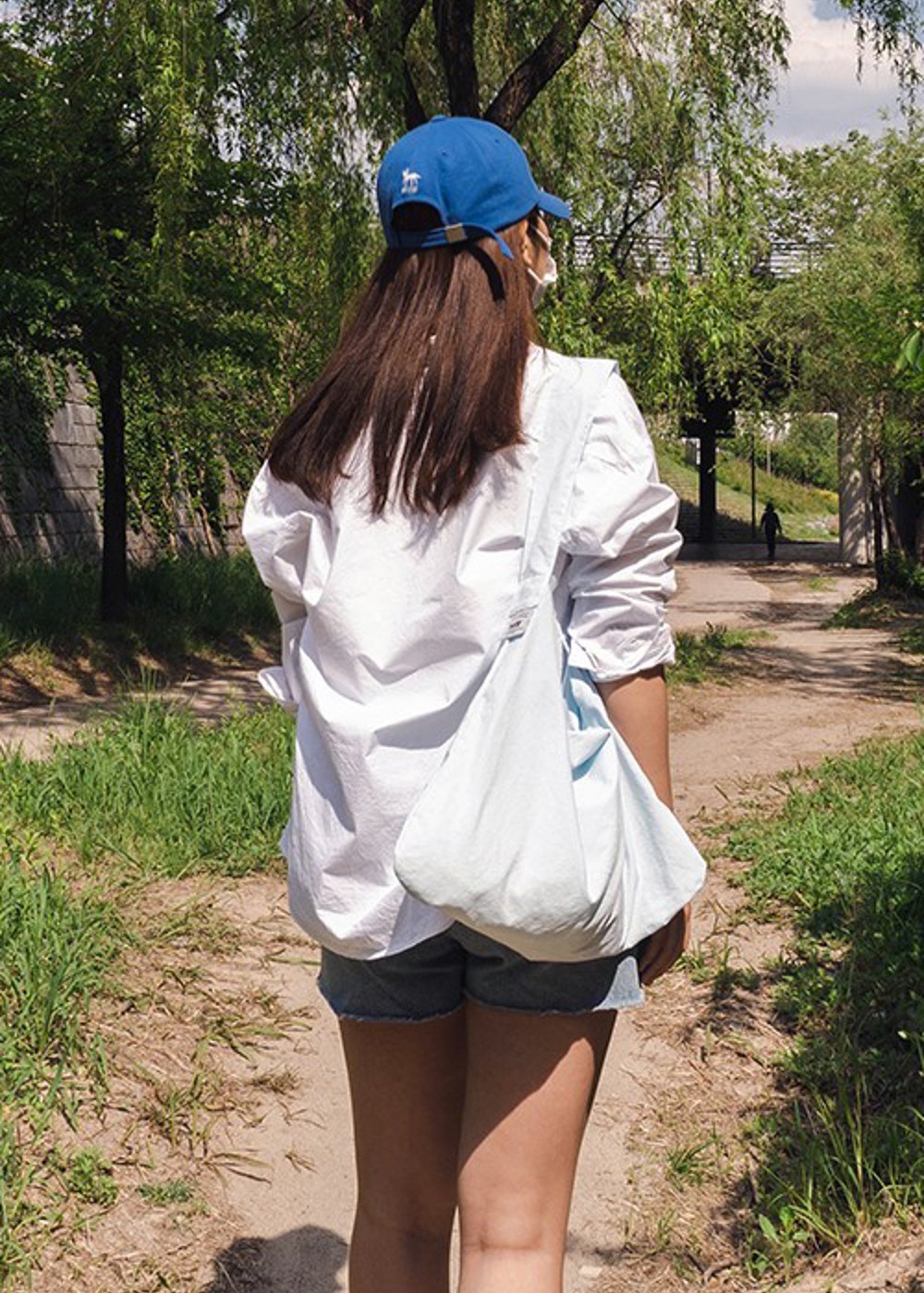 [b급할인] cotton shoulder bag